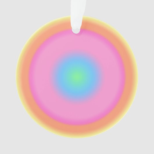 Vibrations positives - Dégradé radial coloré (devant)