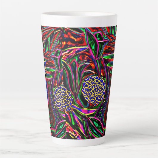 Vibrations positives Latte Mug (Devant)