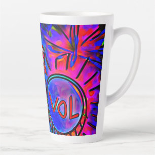 Vibrations positives Latte Mug