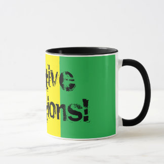 Vibrations positives ! Tasse de Rasta de
