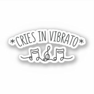 VIBRATO SINGCRISIS IN VIBRATO STICKER