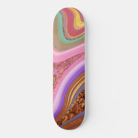 vibratory color art skateboard (Voorkant)