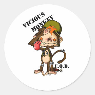 Vic Monk EOD Special Edition kopie Ronde Sticker