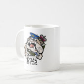 VIC Police Angry Dog Coffee Mok (Voorkant links)