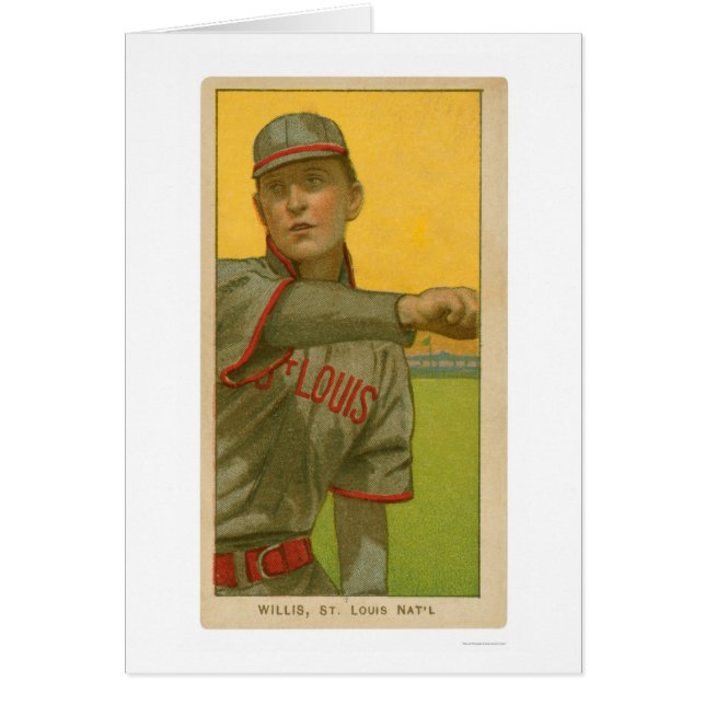 Vic Willis Baseball Card 1911 (Voorkant)