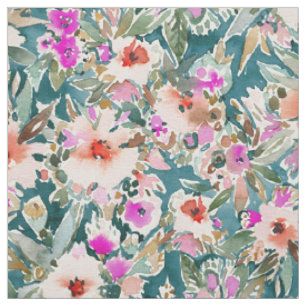 VICARIEUZE VACATIE Lush Tropische Floral Stof