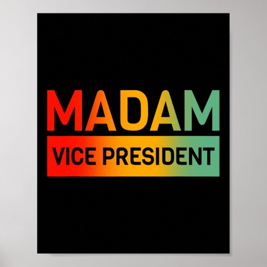 Vice President 2020 Kamala Harris Poster (Voorkant)
