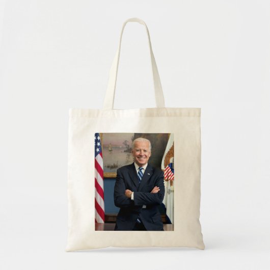 vice-President Joe Biden Portrait Tote Bag (Voorkant)