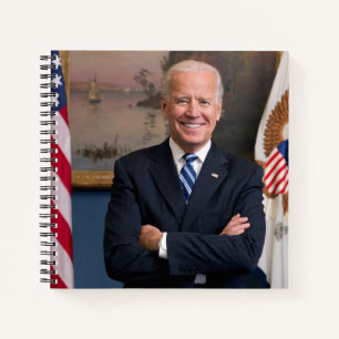 Vice-President Joe Biden van het Obama-voorzitters Notitieboek