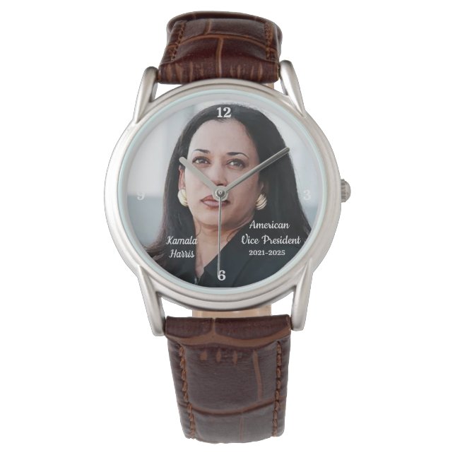 VICE PRESIDENT KAMALA HARRIS  HORLOGE (Voorkant)