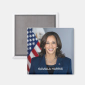 Vice-President Kamala Harris Magneet (Voorkant / Achterkant)