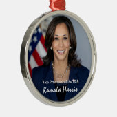 Vice-président Kamala Harris Ornement métallique (Droite)