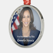 Vice-président Kamala Harris Ornement métallique (Gauche)