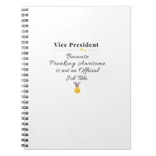Vice President Notitieboek