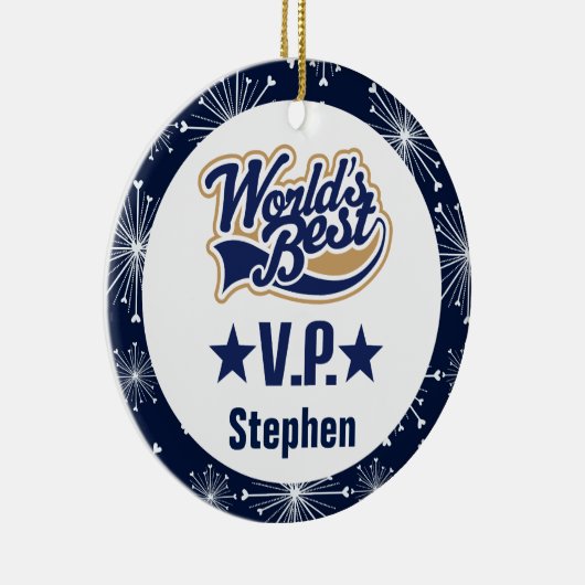 Vice President Personalized Gift Ornament (Rechts)