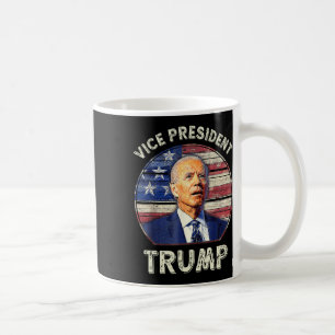 Vice President Trump Amerikaanse vlag Biden 2024 V Koffiemok