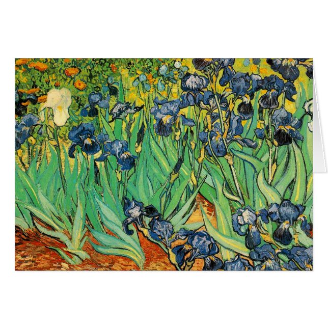 Vicent van Gogh, Irises (Devant horizontal)