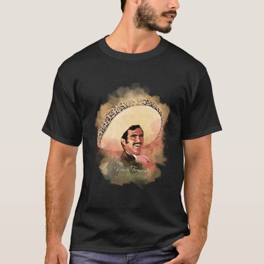 Vicente Fernandez Artwork T-shirt (Voorkant)