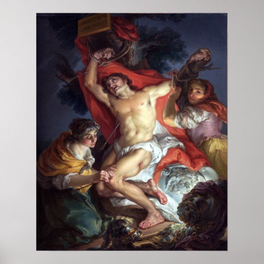 Vicente López y Portaña Saint Sebastian Poster (Voorkant)