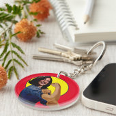 VicePresident Kamala Harris als Rosie Sleutelhanger (Voorkant Rechts)