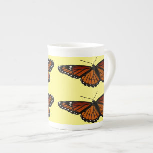 Viceroy Butterfly Beauful Natuur Fotografie Porselein Kop