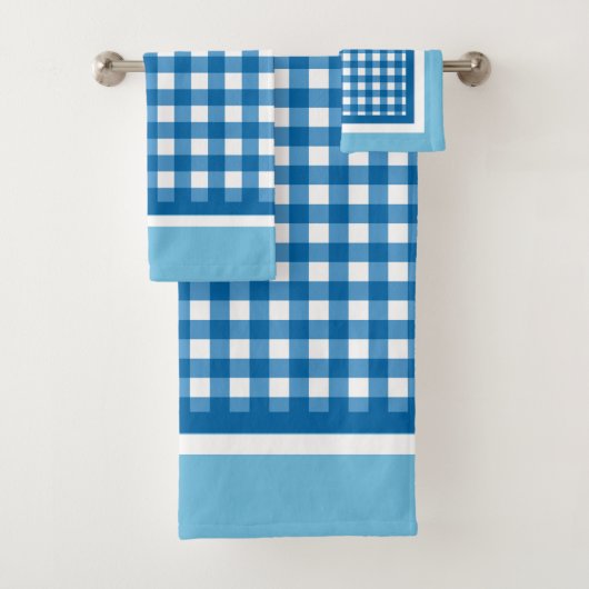 Vichy Bleu à Carreaux (En situation)