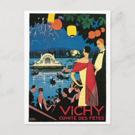 Vichy- Franse reisposter Briefkaart