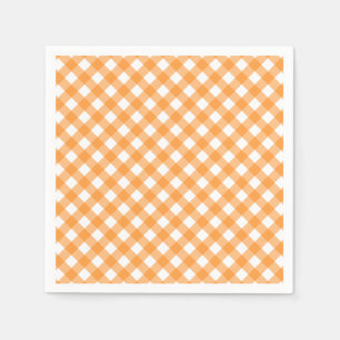 Vichy Orange Servet