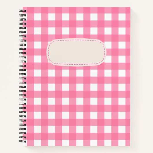 Vichy Rose Notitieboek (Voorkant)