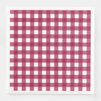 Vichy Rouge Cerise Servet