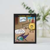 "Vicious Circle" Briefkaart (Staand voorkant)