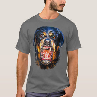 Vicious Rottweiler Dog T-shirt