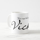 Vickie Koffiemok (Voorkant links)