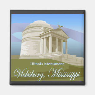 Vicksburg, Mississippi Doggie Magnet Magneet