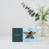 Victoire ailée - Carte de visite (Debout devant)