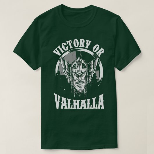 Victoire ou valhalla viking Classic TShirt (Design devant)