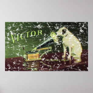 Victor 1899- in nood poster