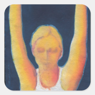 Victor 2011 vierkante sticker