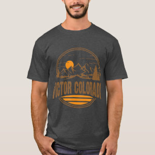 Victor Colorado Mountain Hiking Souvenir T-shirt