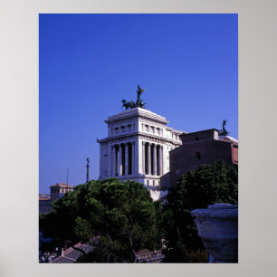 Victor Emmanuel 2de Monument Rome Poster