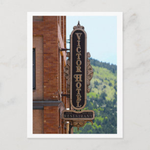 Victor Hotel, Colorado Briefkaart