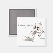 Victor Hugo aimant (Recto/Verso)