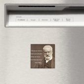 Victor Hugo Quote Magnet Magneet (Insitu (Vaatwasser))