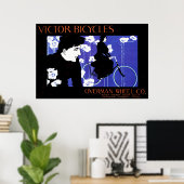 Victor Vélos Overman Wheel Promo Poster (Bureau à domicile)