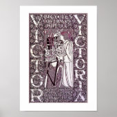 Victor, Victoria Bicycle Posterr van Will Bradley Poster (Voorkant)