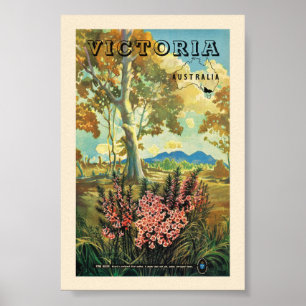 Victoria Australië Vintage Poster 1944