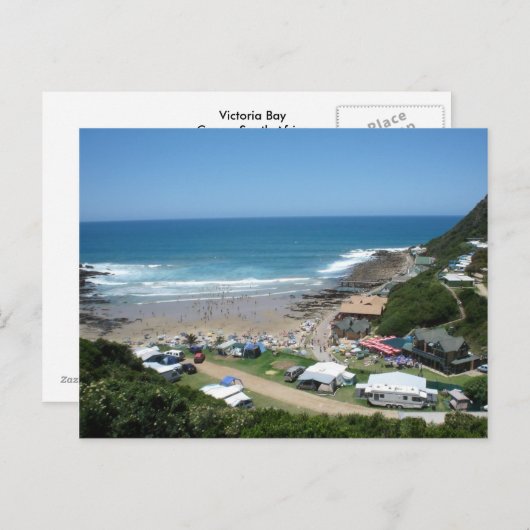 Victoria Bay, Zuid-Afrika Briefkaart (Voorkant / Achterkant)