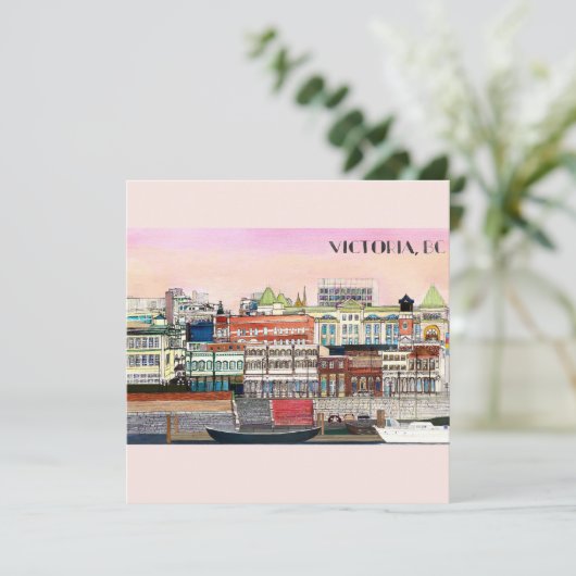 Victoria, BC Metropolitan Printable Kaart (Staand voorkant)