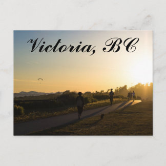Victoria BC Sunset Briefkaart