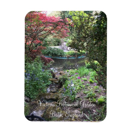 Victoria Botanical Garden Bath Engeland Magneet (Verticaal)